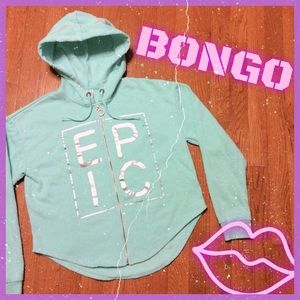 “Epic” BONGO Crop Hoodie